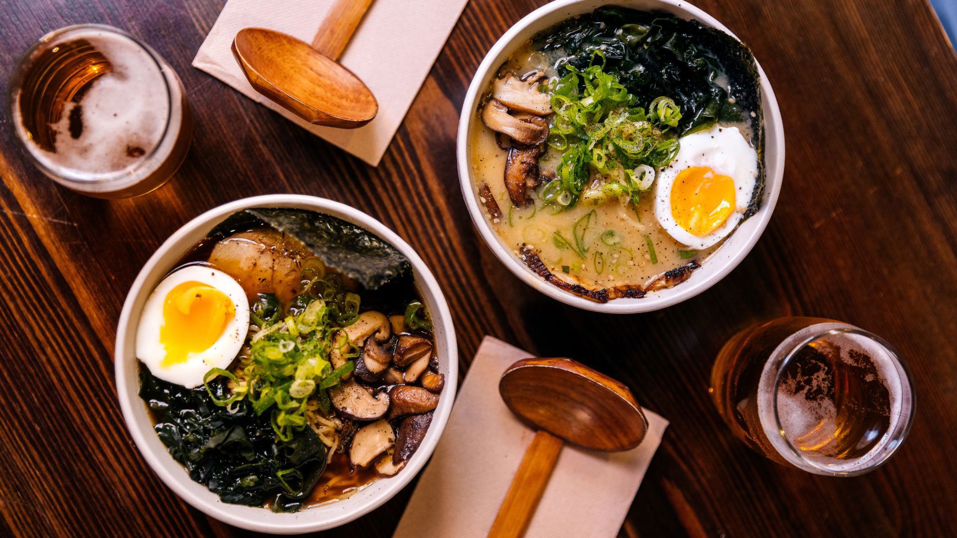 Bowls of Japanese ramen - Image credit: Getty Images