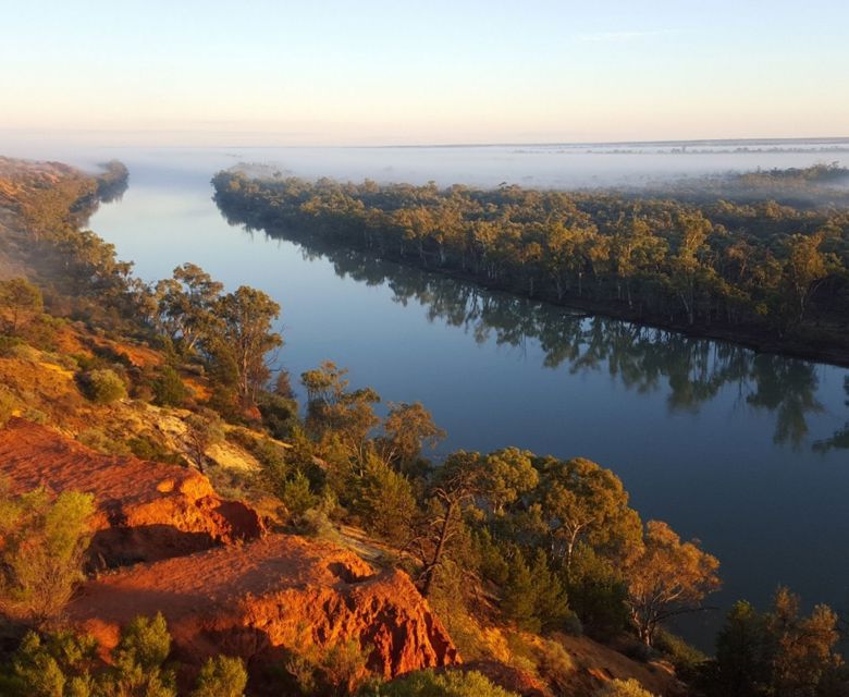 Winter Mists From Sunrise Walk CR Murray River Trails