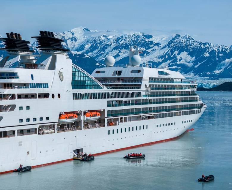 Yakutat Bay Alaska USA Zodiacs Hubbard Glacier Odyssey