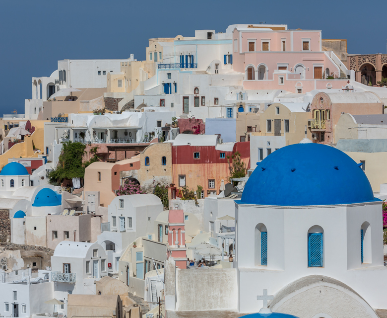 Santorini Cityscape