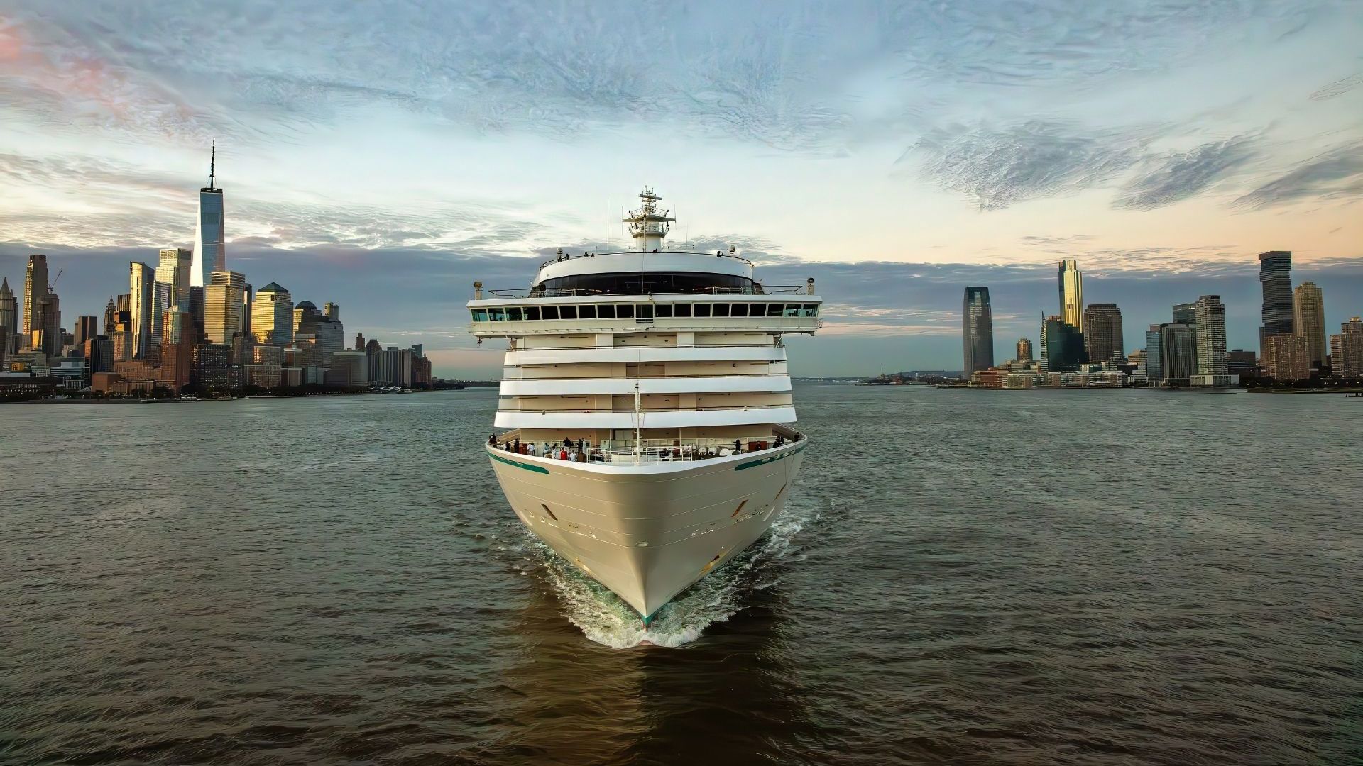 Crystal Serenity Front Shot