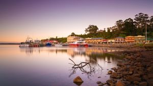 Tasmania Strahan Waterfront 129762 © Paul Fleming