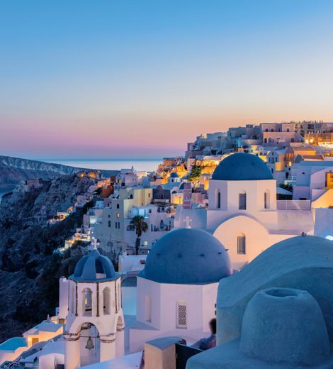 Sunset in Oia