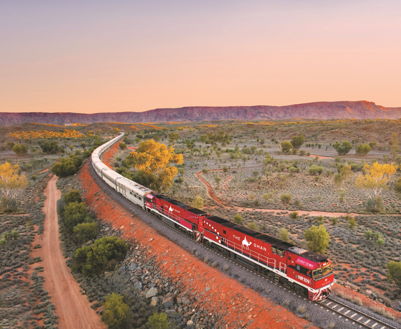 Explore Australia by rail