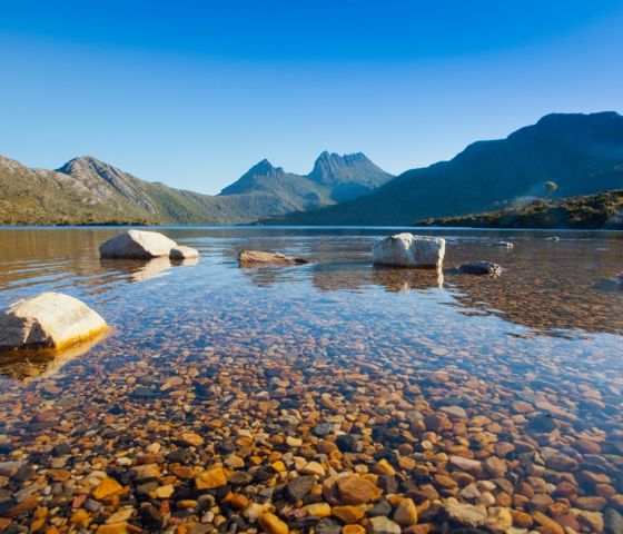 Lake Dove And Cradle Mountain Tasmania CR Tourism Tasmania And Jason Charles Hill