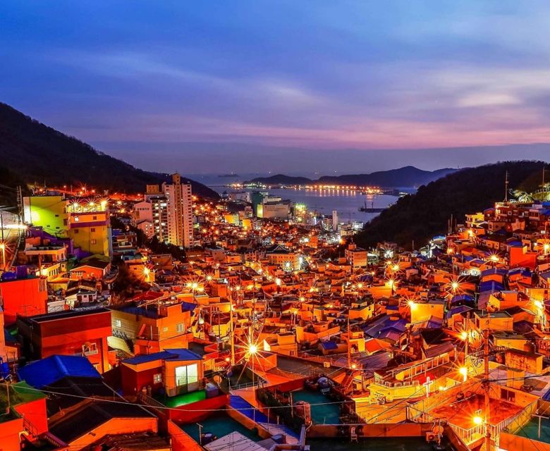 Lights Of Gamcheon Culture Village - Busan, South Korea