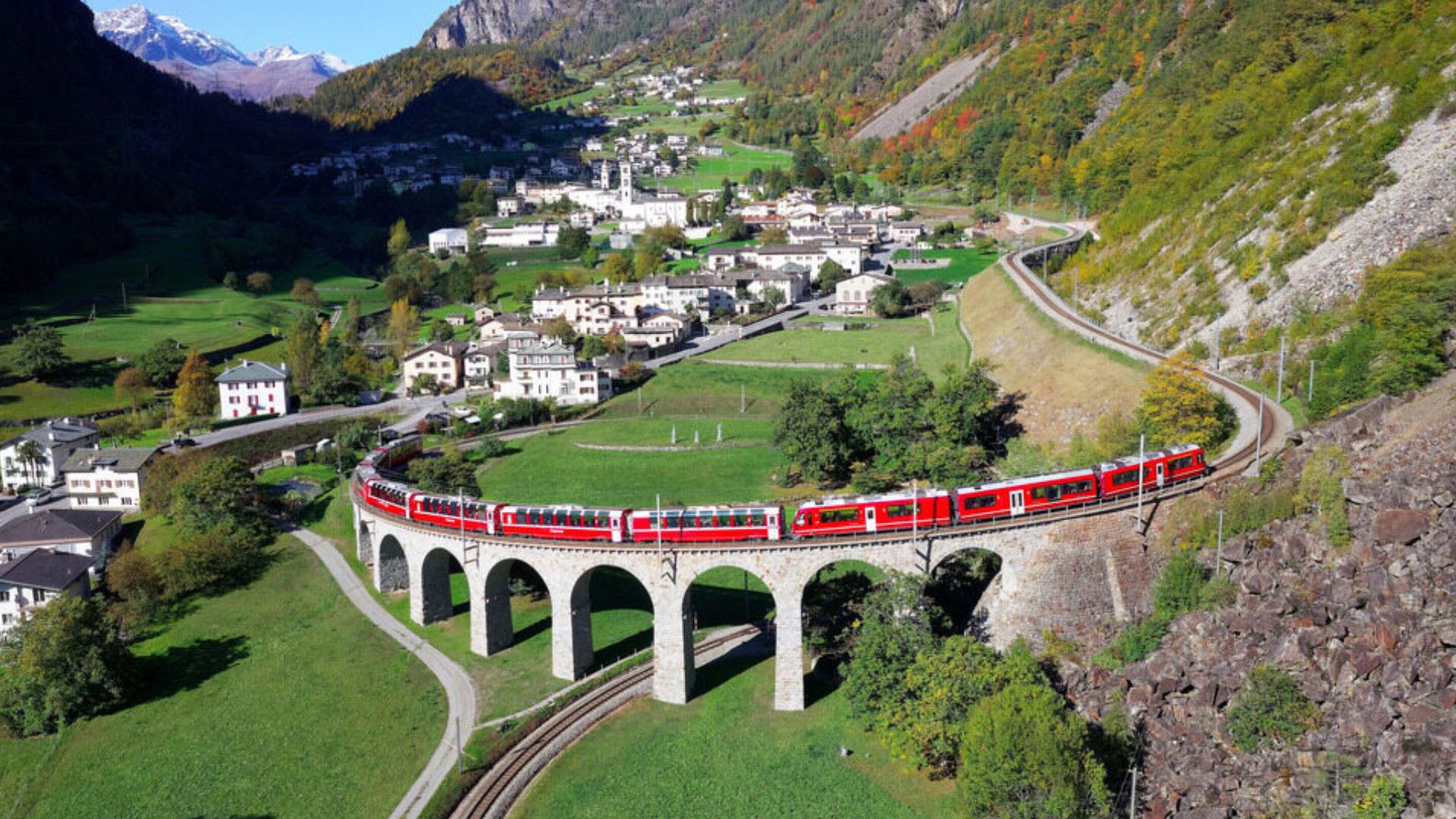 The Bernina Express is an iconic experience. Image credit: Railbookers