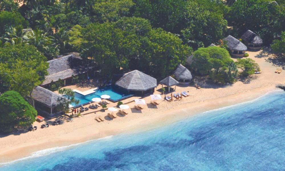 Ariel view of Breakas Beach Resort 