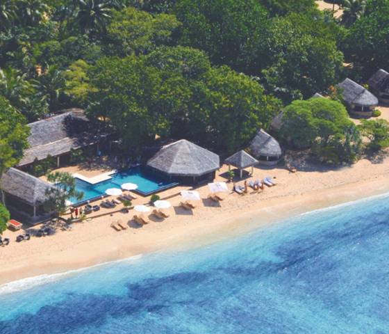 Ariel view of Breakas Beach Resort