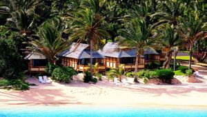 Palm Grove Beach Aerial View