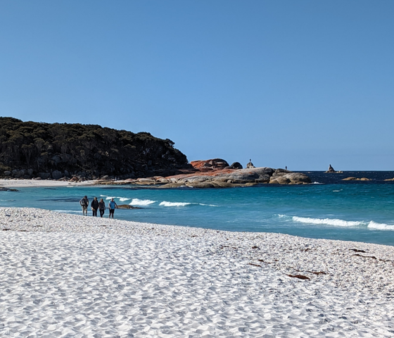 Bay Of Fires Beach Walk CR Under Down Under Tours