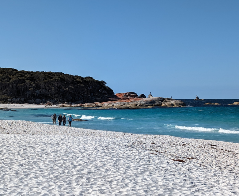Bay Of Fires Beach Walk CR Under Down Under Tours