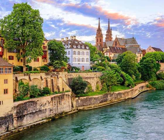 Cathedral on the Rhine Switzerland - © Viking