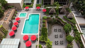 Carlton Hotel Singapore - Aerial View