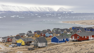 Baffinbay Qaanaaq Townbay Tedgatlin 