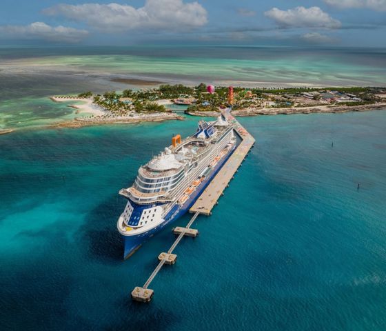 Perfect Day Coco Cay Aerial