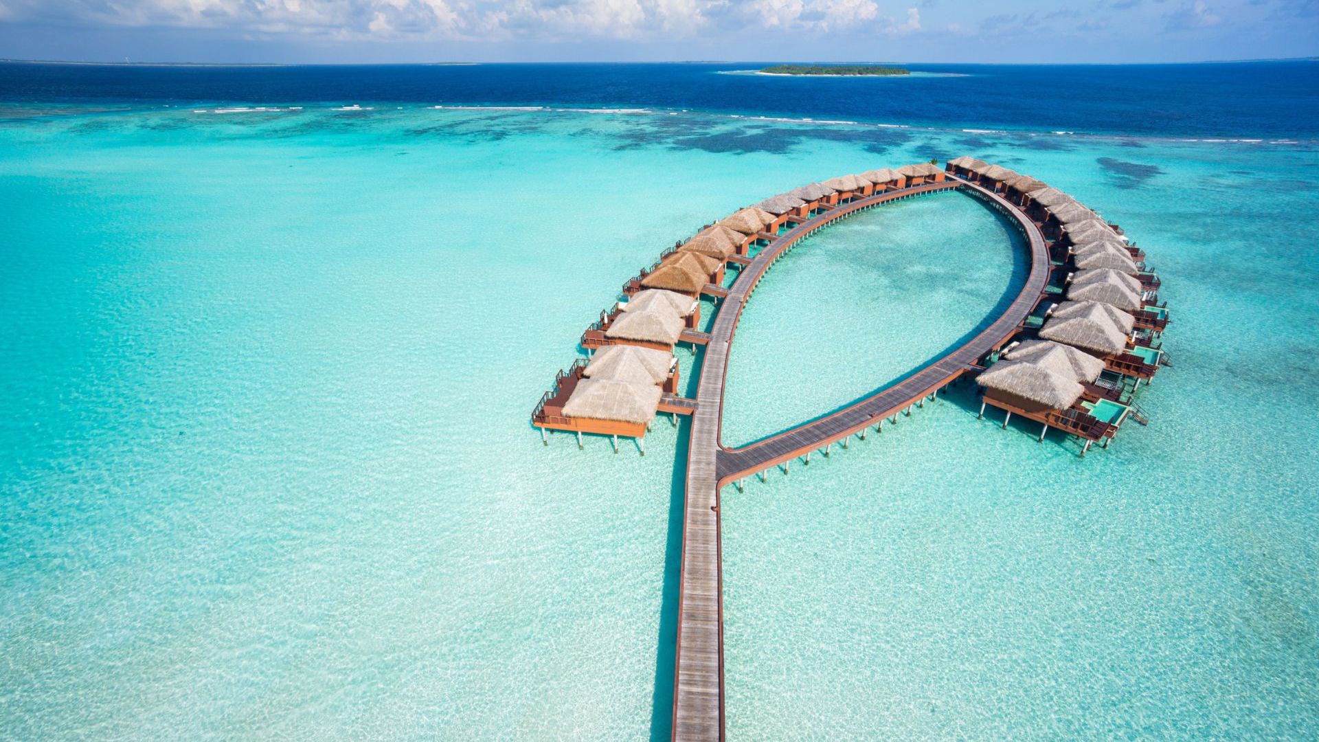 Overwater bungalows are a popular choice. Image Credit: Getty