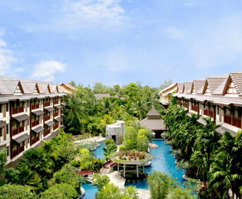 Kata Palm Resort - Aerial View