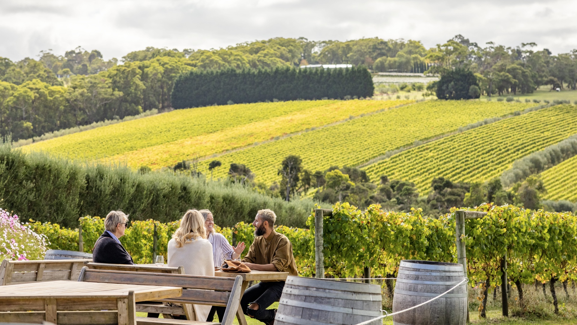 Raise a glass in Mornington Peninsula. Image credit: Tourism Australia