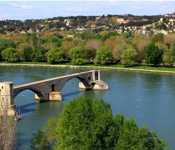 Avignon Bridge in France © Uniworld