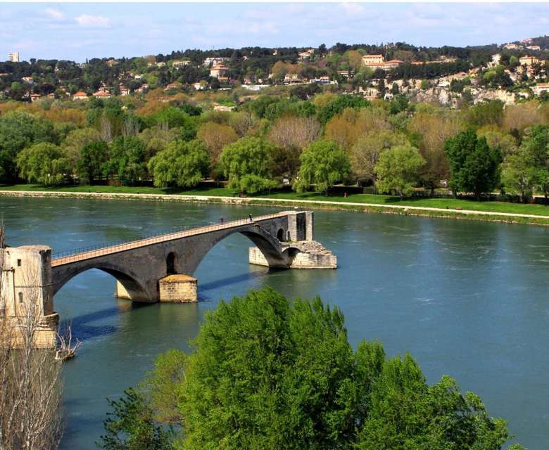 Avignon Bridge in France © Uniworld