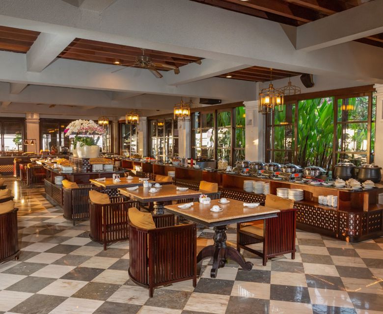 Puri Santrian - Breakfast Area