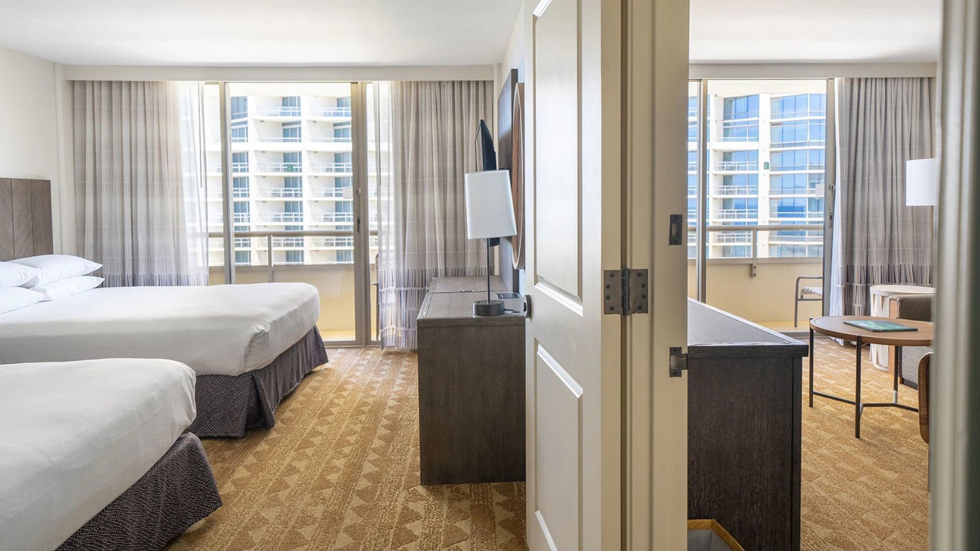 Embassy Suites by Hilton Waikiki Beach - Two Queen Waikiki City View One Bedroom Suite