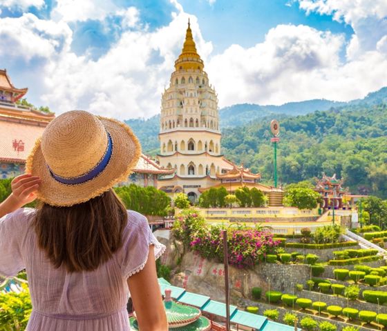 Kek Lok Si Temple Located In Penang, Malaysia