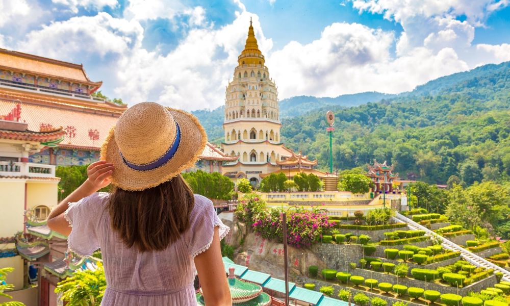 Kek Lok Si Temple Located In Penang, Malaysia