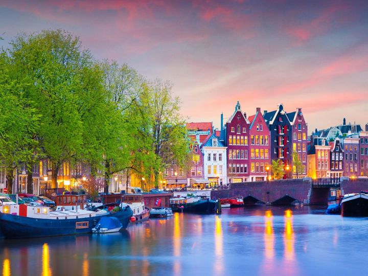 Scenic view in Amsterdam