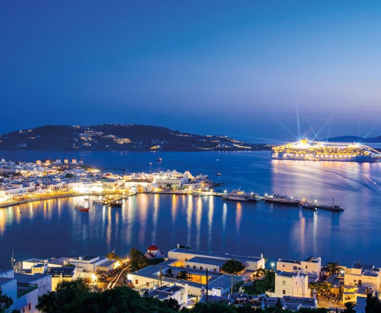 Lovely Mykonos at Night