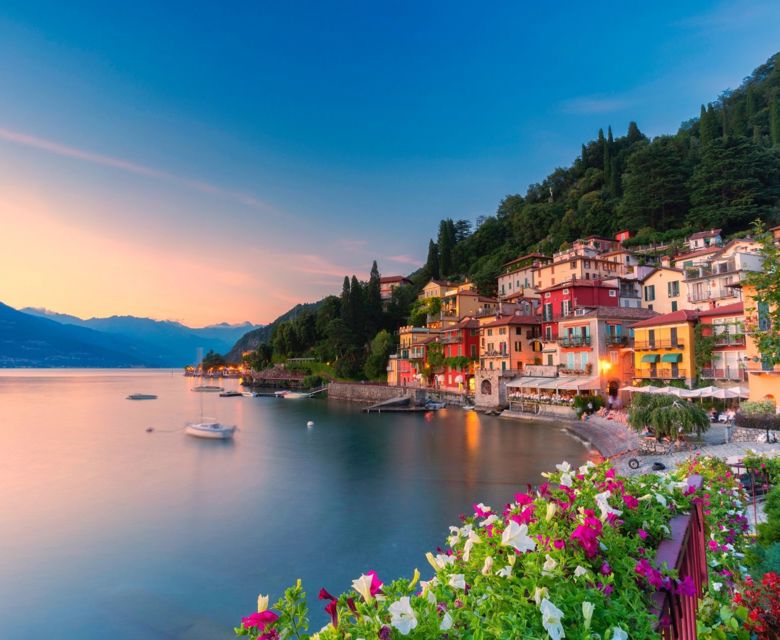 Italy Lake Como Sunset