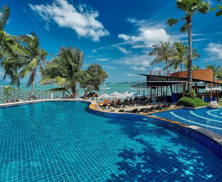 Bandara Spa Resort & Pool Villas, Samui - Pool View