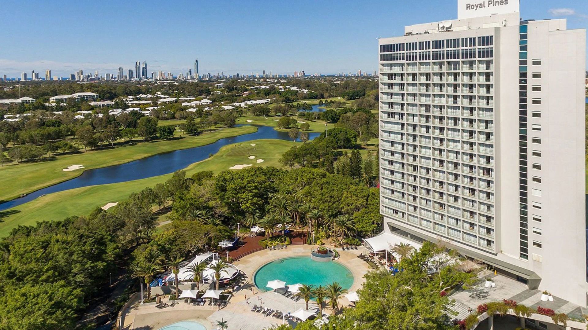 RACV Royal Pines Resort - Aerial View