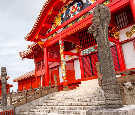 Okinawa Shuri Castle, Japan