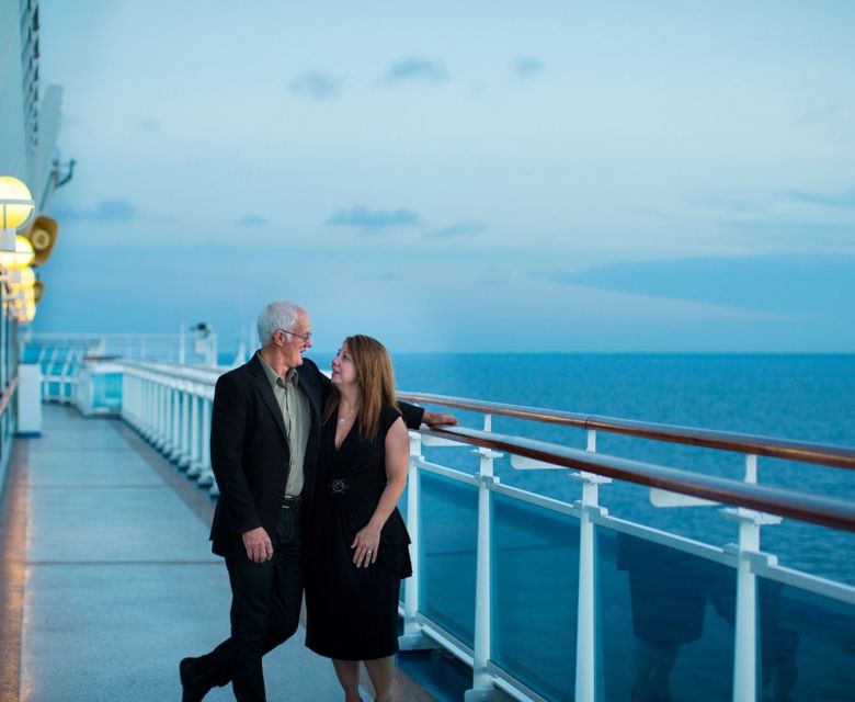 Couple Deck Viewing © Princess Cruises