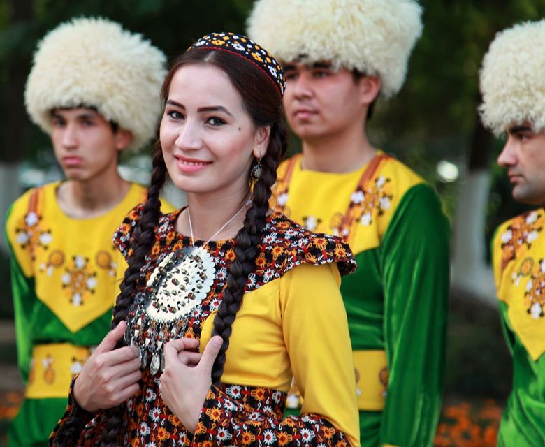 Traditional Dancers - Ashgabat Turkmenistan