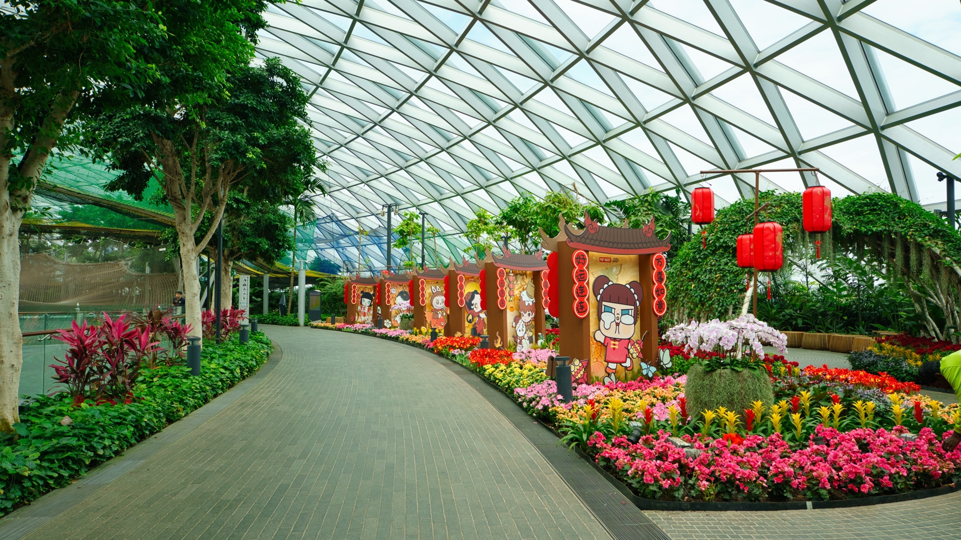 Canopy Park Located at L5 of Jewel rain vortex dome in Jewel Changi Airport Singapore
