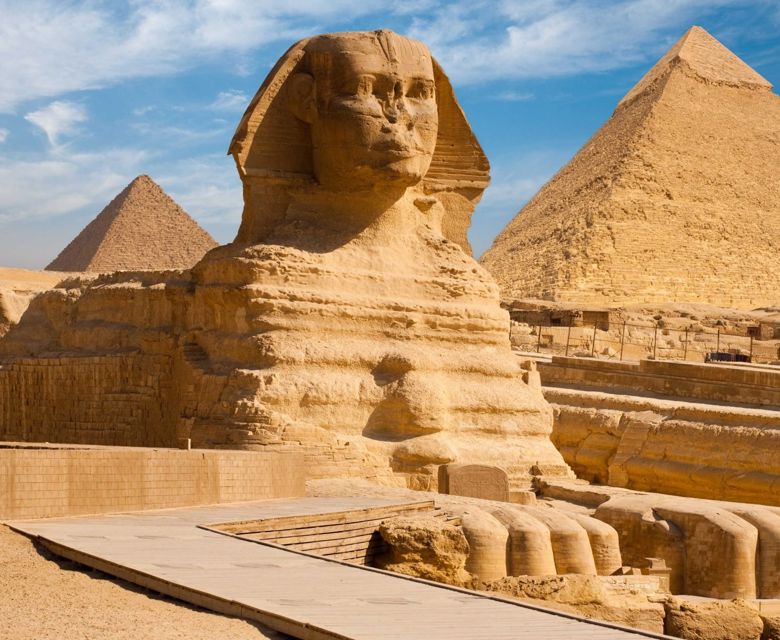 Sphinx And Pyramids Egypt