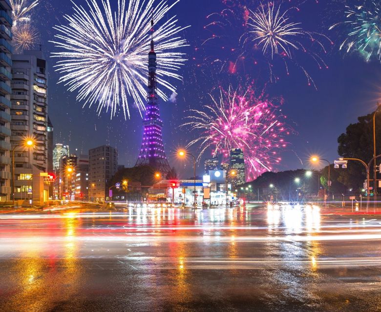 Tokyo New Years Eve Fireworks