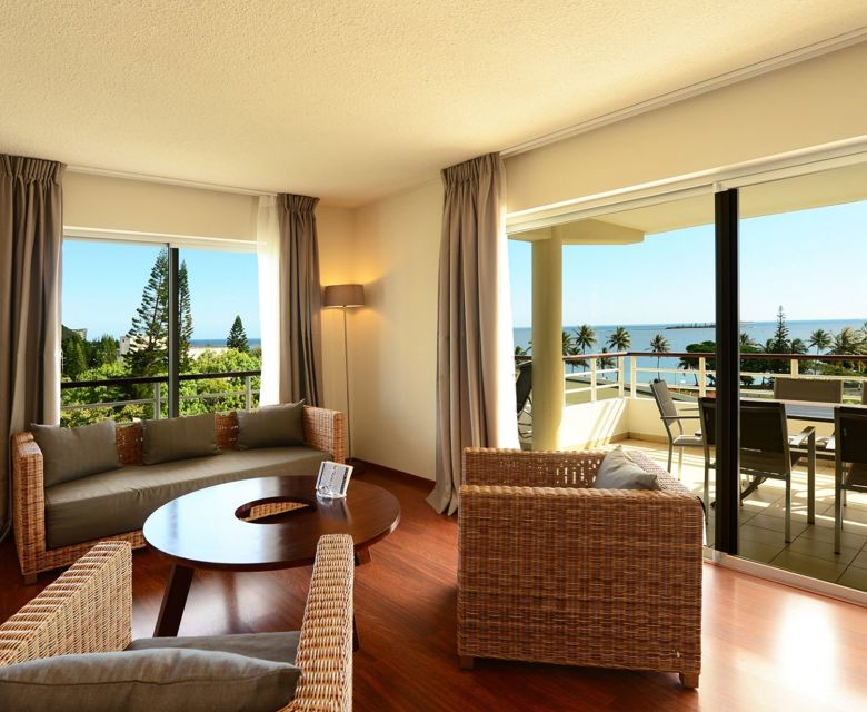 Hilton Noumea La Promenade Residences Lounge Area 