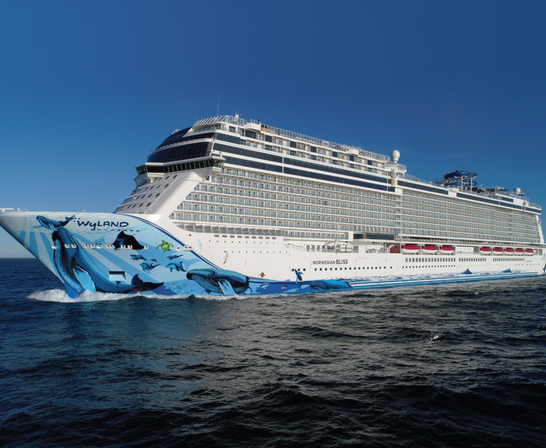 Norwegian Bliss Aerial