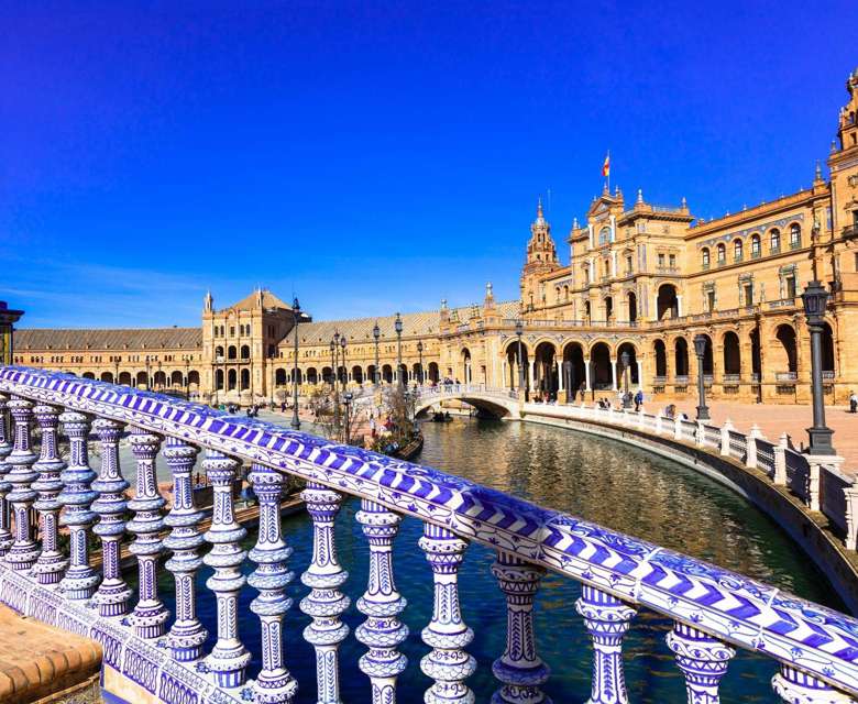 Plaza De Espana Seville Spain