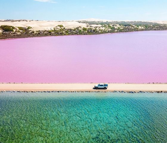 Pink Lakes South Australia © AAT Kings and SATC