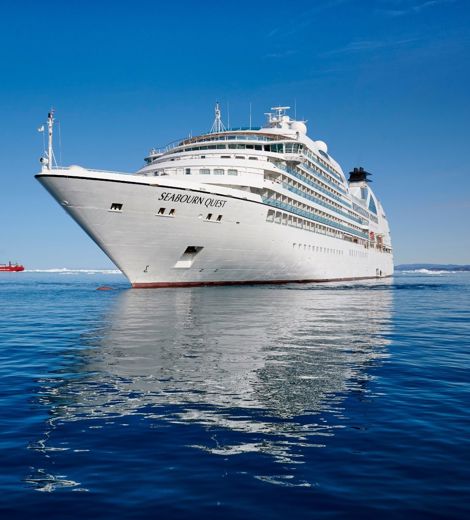 Seabourn Quest at Sea