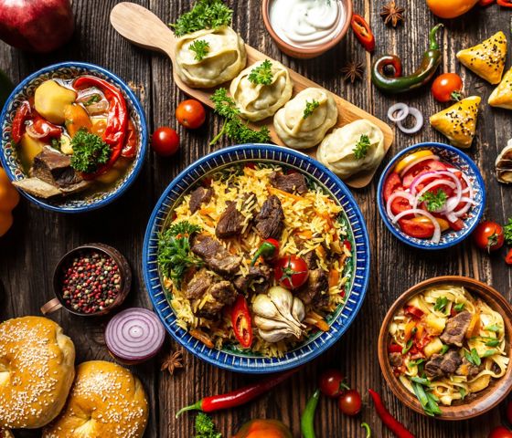 Food on the table