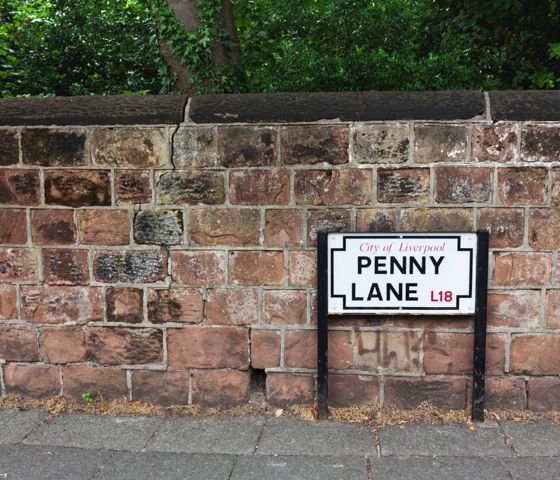 Penny Lane Liverpool