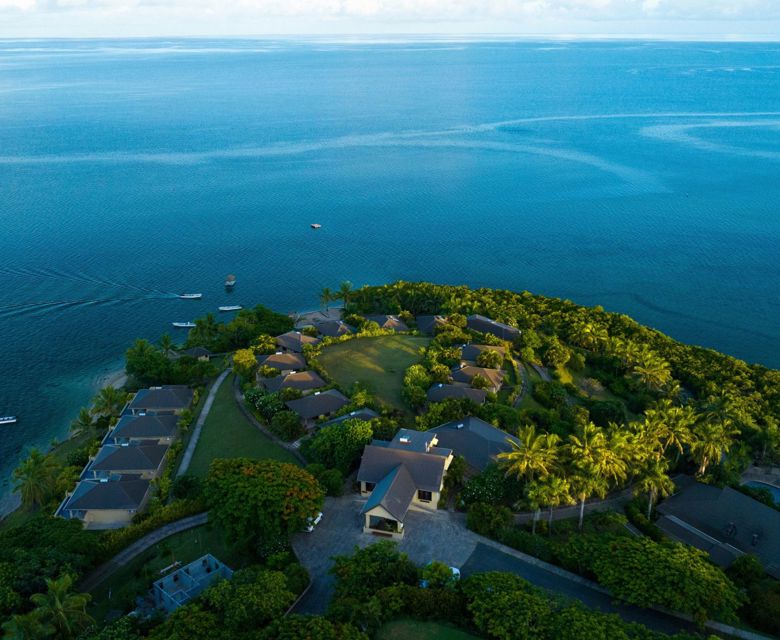 Volivoli Beach Resort - drone view