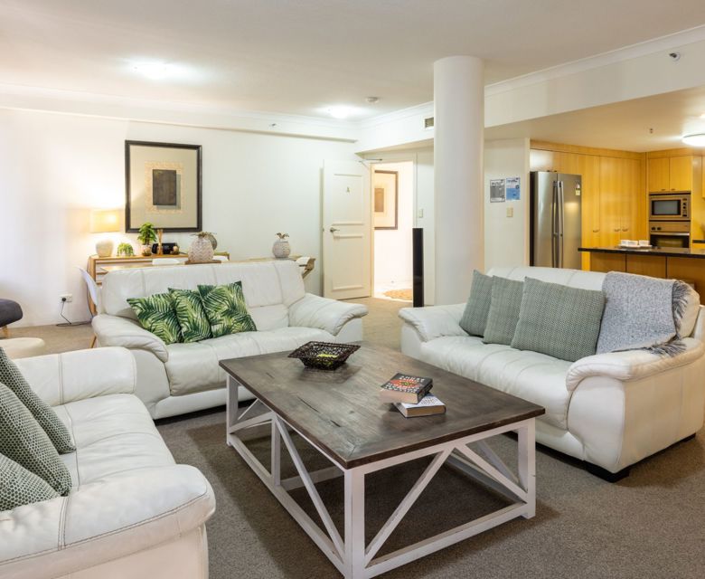 Bel Air on Broadbeach Living Area