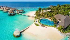 Machchafushi Island Resort & Spa Maldives, The Centara Collection - Aerial View